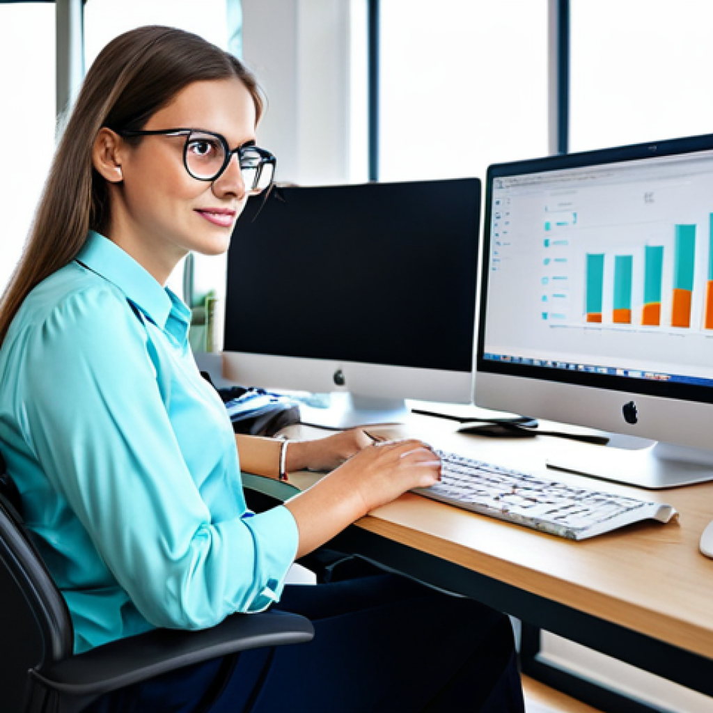 **

"A professional female software engineer in a modest business casual outfit, working on a computer in a bright, modern office space, fully clothed, appropriate attire, safe for work, perfect anatomy, natural proportions, professional photography, high quality, family-friendly"

**