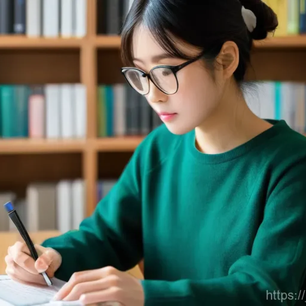 정보처리 실기 시험 준비를 위한 무료 자료 추천 - **Prompt 1: Focused Exam Preparation with a Tablet**
A young Japanese university student, female...